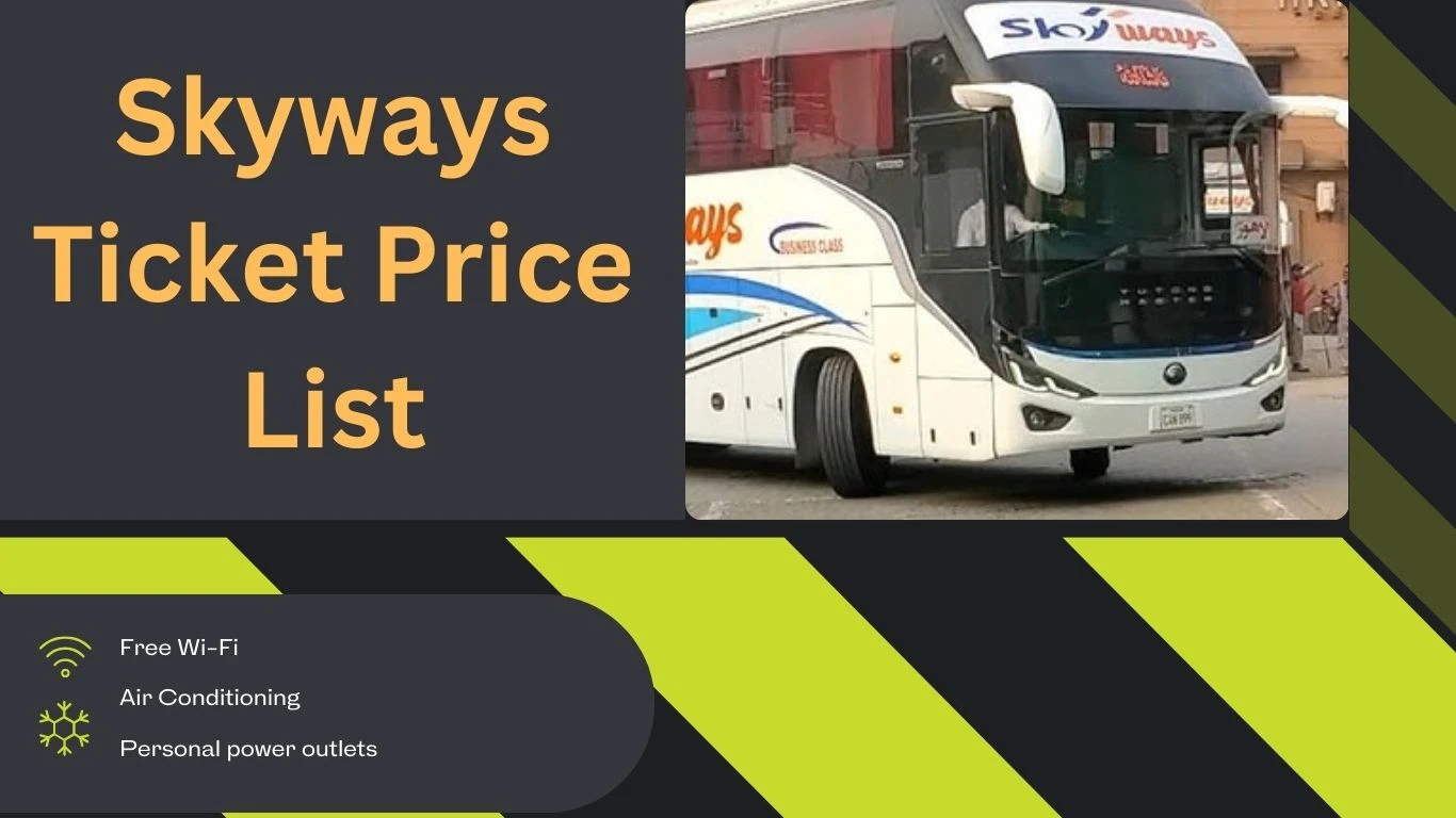 Skyways Ticket Price List 2024