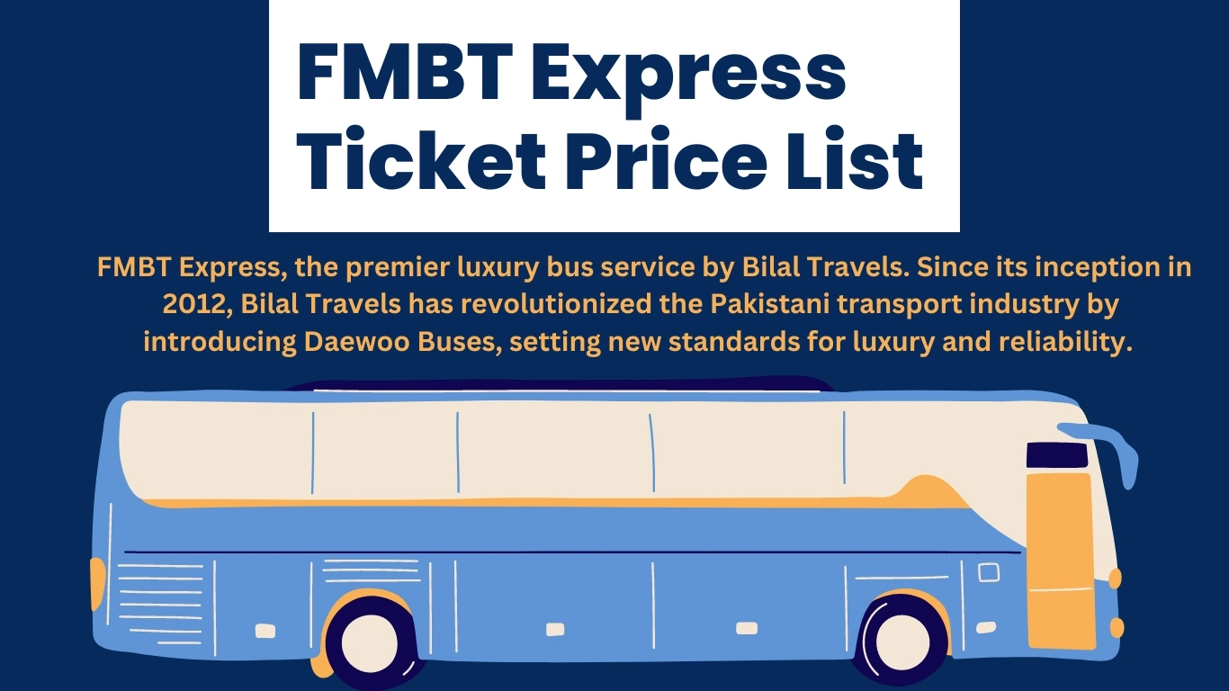 FMBT Express Ticket Price List 2024